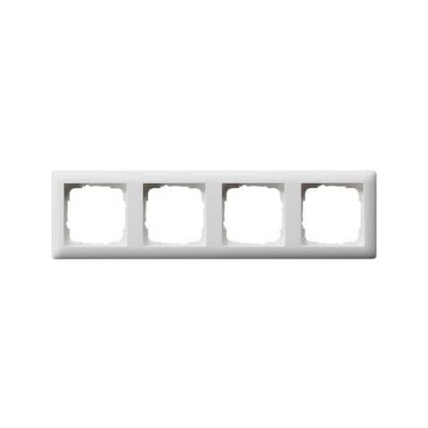 021404 Mascherina Di Copertura, 4 Moduli, Standard 55, Bianco Puro Satinato - Foto 2