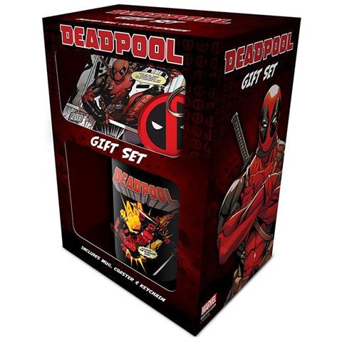 Deadpool Gift Set (set Tazza, Sottobicchiere E Portachiavi) - Foto 1