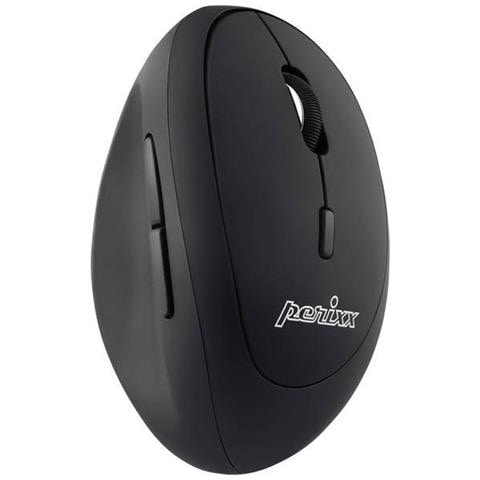 Perimice-719 Mouse Ergonomico Ottico Ergonomico Nero - Foto 1
