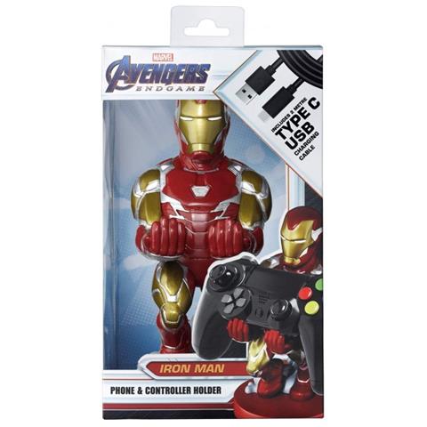 Supporto per Smartphone o Joystick Cable Guy Iron Man CGCRMR300038 con Cavo USB - Type-C di 2 mt - Foto 5