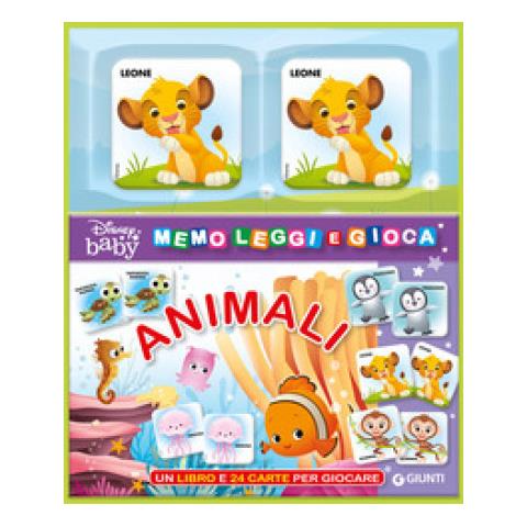 Animali. Memo Leggi E Gioca. Ediz. Illustrata. Con 24 Carte - Foto 1