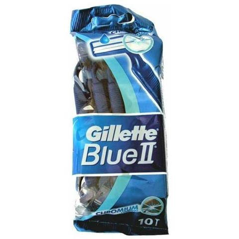 01.017294 - 12 Confezioni (120 Lamette) Gillette Blue Ii Lametta Bilama Rasoio Usa E Getta - Foto 1