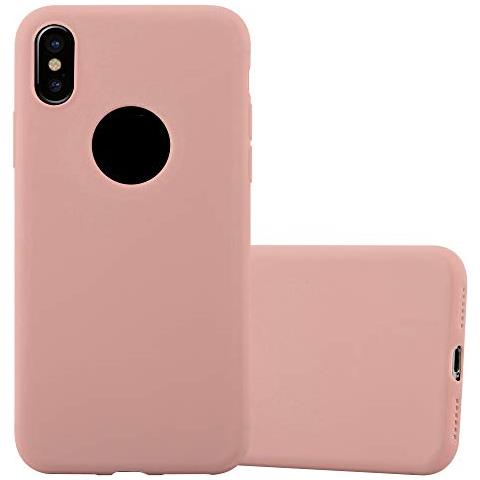 Cadorabo Custodia Compatibile Con Apple Iphone Xs Max In Candy Rosa - Coperchio Protettivo In Silicone Tpu Flessibile - Foto 1