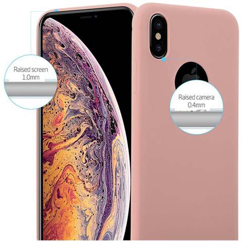Cadorabo Custodia Compatibile Con Apple Iphone Xs Max In Candy Rosa - Coperchio Protettivo In Silicone Tpu Flessibile - Foto 11