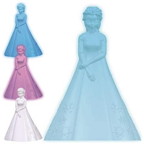 Color Night Elsa La Regina Della Neve Decorazioni Colorata Luminosa Camera Dei Bambini Con La Disney Congelato Timer Nlj110fz - Foto 1