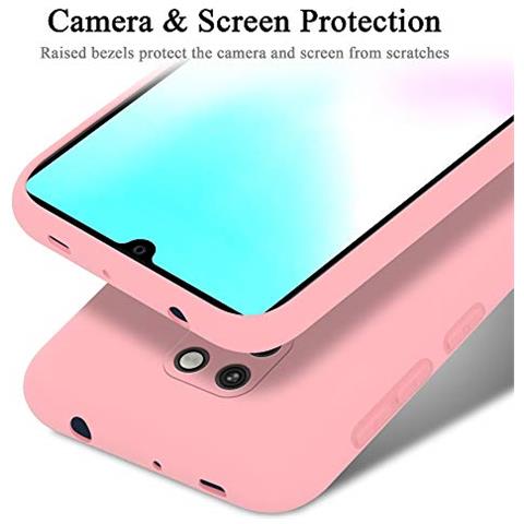 Custodia Compatibile Con Huawei Mate 20 In Liquid Rosa - Coperchio Protettivo In Silicone Tpu Flessibile - Foto 2