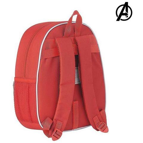 Zaino Per Bambini 3d The Avengers Rosso - Foto 2