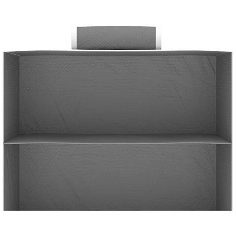 Organizer per Armadio da Appendere 2 pz con 10 Ripiani Tessuto - Foto 2