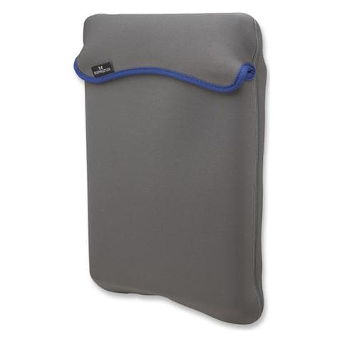 Custodia per Notebook in Poliestere fino a 10" Colore Nero Grigio - Foto 4
