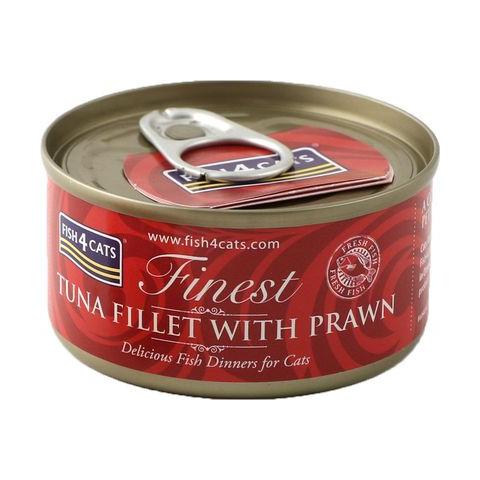 Cibo per gatti Finest Filetto di tonno con gamberi 70 gr - Foto 1