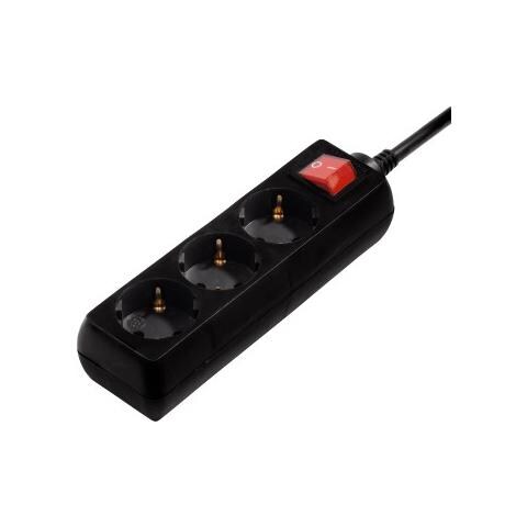 00108816 protezione da sovraccarico Nero 3 presa (e) AC 230 V 3 m - Foto 1