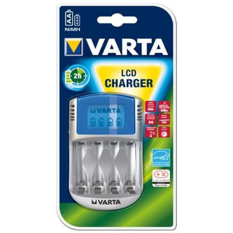Power LCD Indoor battery charger Argento - Foto 1