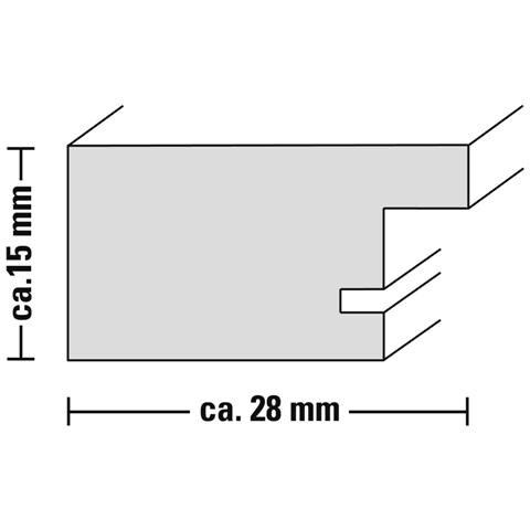 Chalet Cornice per foto singola Marrone, Grigio - Foto 2