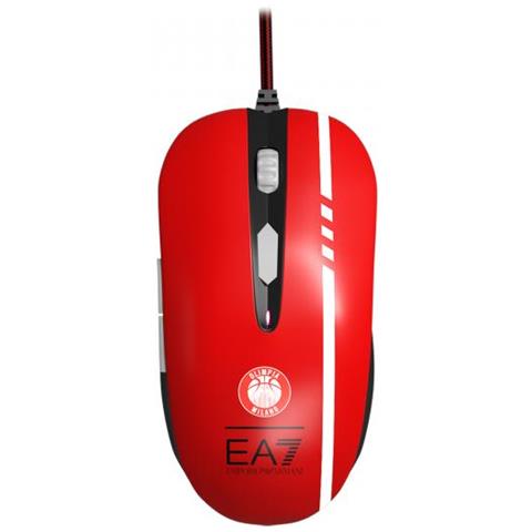 Mmea7 Official Gaming Mouse Euroleage Team Ea7 Olimpia Milano - Foto 3
