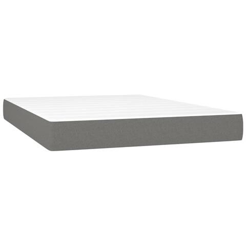 Materasso A Molle Insacchettate Grigio Scuro 140x200x20 Cm - Foto 1