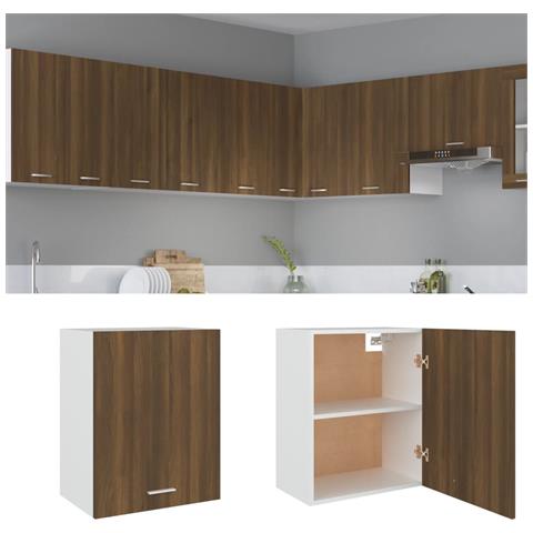 Mobile Pensile “Lyon” Rovere Marrone 50x31x60 cm - Foto 2