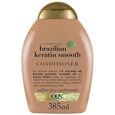 Ogx Conditioner Terapia Alla Cheratina Brasiliana 13 Once (384 Ml) (confezione Da 3) - Foto 1