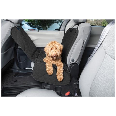 Coprisedile Singolo Per Auto Per Animali Domestici 112 X 89 Cm Nero Plastica - Foto 3
