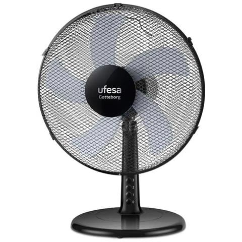 Ventilatore da Tavolo GOTEBORG Diametro 30cm Potenza 45W Colore Nero - Foto 1