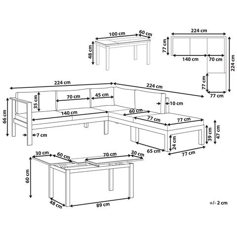 Salotti Grandi Alluminio Bianco Messina - Foto 6