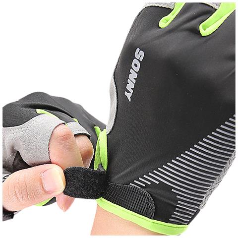 Guanti Da Ciclismo A Tre Dita Green - Foto 2