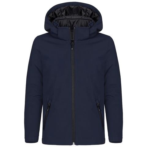 Padded Hoody Softshell Junior Blu Scuro 150/160 - Foto 1