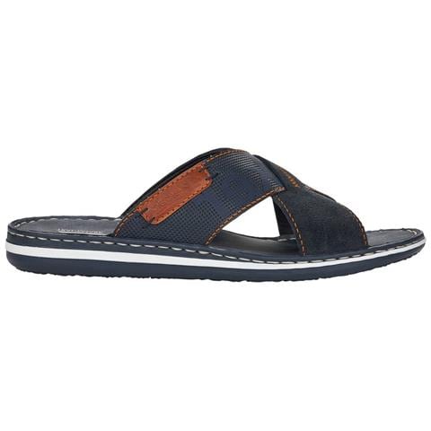 Navy Casual Open Slippers Ciabatte Sintetico E Tessile Scarpe Uomo Blu Eu 42, 21098-14 - Foto 1