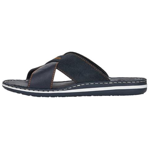 Navy Casual Open Slippers Ciabatte Sintetico E Tessile Scarpe Uomo Blu Eu 42, 21098-14 - Foto 3