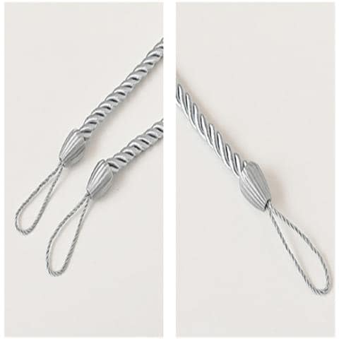 Set Di 2 Fermatende, Fermatende Intrecciati Grey - Foto 5