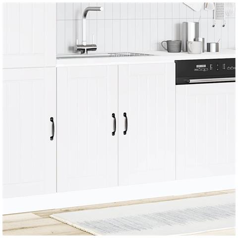 Mobile Base Lavello Lucca Bianco In Legno Multistrato - Foto 2