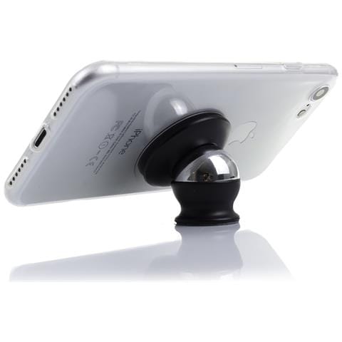 Supporto Magnetico In Metallo 360º 3x3x4 Cm. Colore Nero - Foto 4