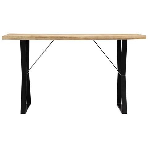 Tavolo Da Pranzo 140x80x76 Cm In Legno Massello Di Mango - Foto 1