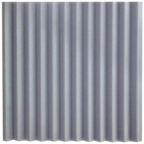 Pannelli Fonoassorbenti In Schiuma Ad Alta Densità Con Retro Autoadesivo Per Riduzione Del Rumore Grey M - Foto 2
