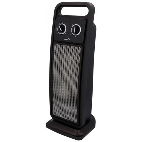 JCTC2101 stufetta elettrica Interno Nero 2000 W Riscaldatore ambiente elettrico con ventilatore - Foto 1