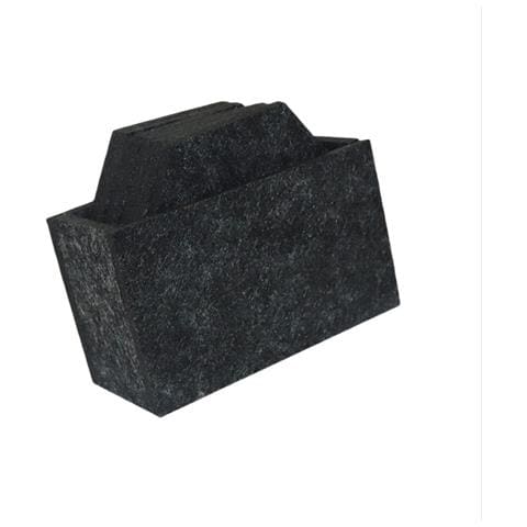 Set Di 8 Sottobicchieri Esagonali In Feltro Antigraffio Per Tazze E Bicchieri Darkgrey - Foto 1