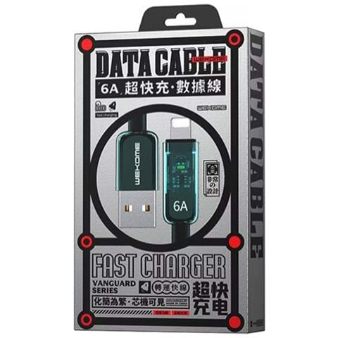 Cavo Wdc-181 1m Usb-c A Lightning 20w Serie Vanguard, Verde - Foto 2