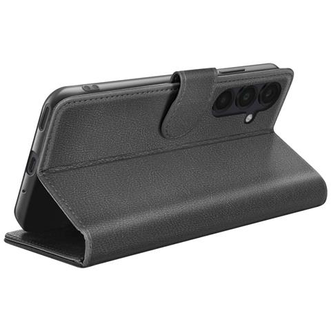 Custodia A Portafoglio Per Galaxy A16 Con Funzione Di Supporto E Linguetta Magnetica, Nero - Foto 2