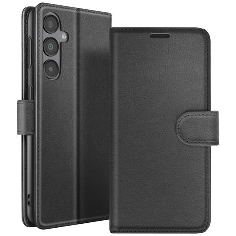 Custodia A Portafoglio Per Galaxy A16 Con Funzione Di Supporto E Linguetta Magnetica, Nero - Foto 1