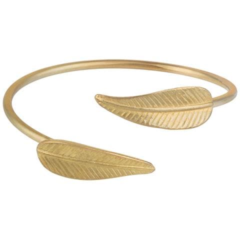 Bracciale Con Piume D'oro, Anello D'oro - Foto 1