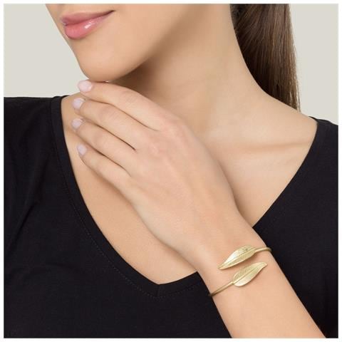 Bracciale Con Piume D'oro, Anello D'oro - Foto 2