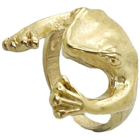 Anello ""frog Hug"" In Oro. Misura 15 - Foto 1