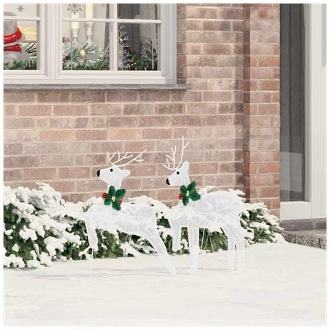 Renne LED 2 pcs Bianco Freddo Tessuto - Foto 2