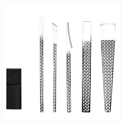 Set Di 5 Coltelli Per Pedicure In Acciaio Inossidabile - Strumenti Professionali Per La Rimozione Di Calli, Duroni E Unghie Incarnite - Foto 1