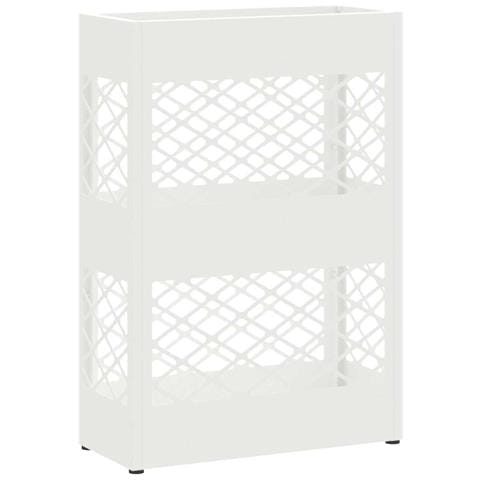 Supporto per Ombrellone Bianco 28 x 12 x 41 cm Acciaio - Foto 1