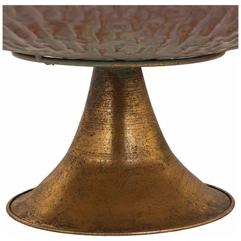 Tavolino Da Centro Metallo Dorato 47x47x19h - Foto 6