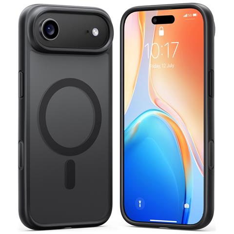 Cover per iPhone Air - TPU+PC, Nero - Foto 1