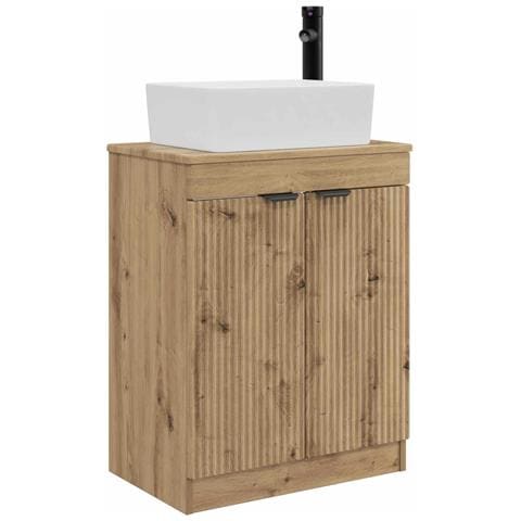 Mobile da bagno con lavabo Rovere Artigianale 54 x 35 x 83 cm - Foto 1