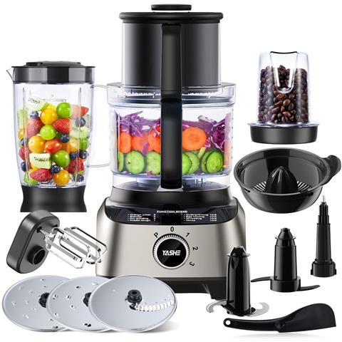 Robot da cucina HGM-410 11-in-1. 1300 W. ciotola 2.5 L. frullatore 1.5 L - Foto 1
