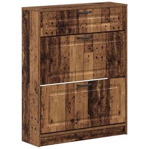 Mobile per scarpe UTRECHT 78 x 24 x 100 cm Legno ingegnerizzato - Foto 1