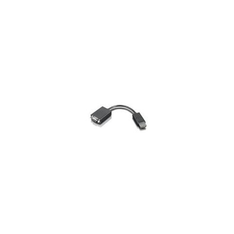 Convertitore video - DisplayPort - VGA - nero - per ThinkCentre - Foto 1